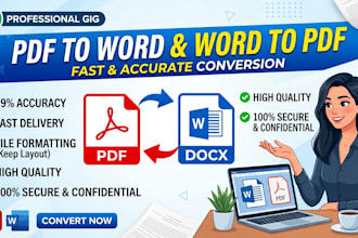 convert PDF to word and word to PDF