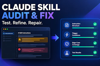 audit and fix your existing claude skill