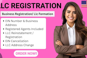 llc creation USA llc registration company registration with ein wyoming llc