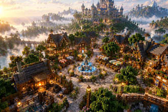 build a custom minecraft map with realistic terrain