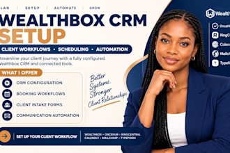 setup wealthbox CRM oncehub ringcentral calendly mailchimp jotfro ai automation
