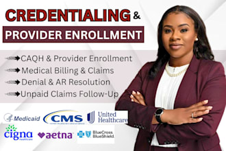 do medical credentialing, medical billing and enrollment for mental health