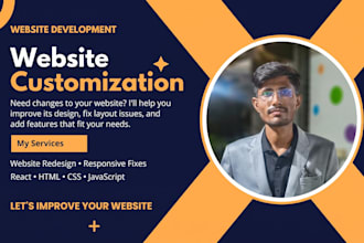 customize modify and enhance your website