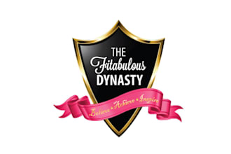 make glamorous team logo for fitness and health brand