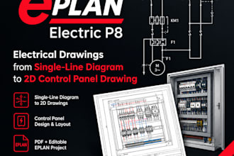 convert your single line diagram into a 2d control panel