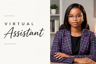 be your personal administrative virtual assistant