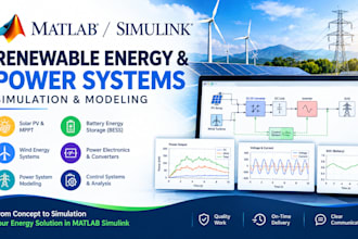simulate renewable energy systems in matlab simulink