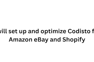 set up and optimize codisto for amazon ebay and shopify