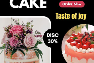 design modren menu and flyer