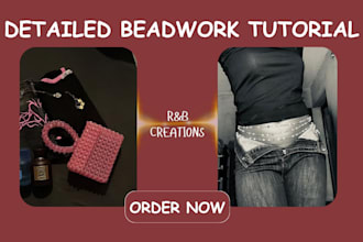 teach you how to make beautiful items and crafts with bead