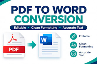 convert PDF to word with accurate formatting