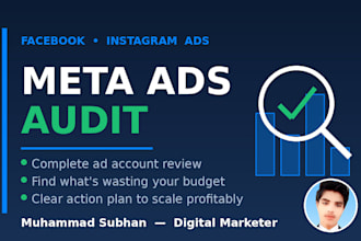 audit your meta ads and give you a growth plan