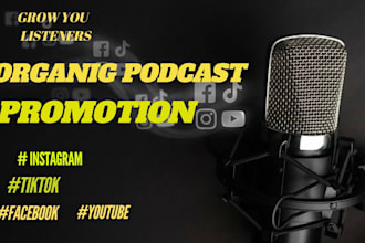 do organic apple podcast promotion