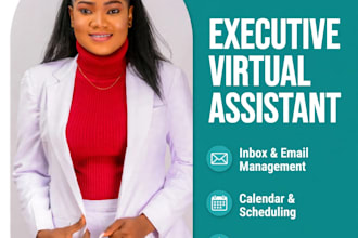 organize your gmail inbox and manage your calendar as executive VA
