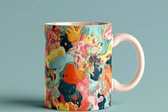 design creative mug design