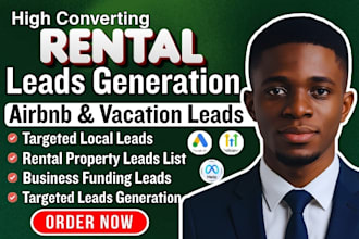 generate airbnb vacation rental and property management leads