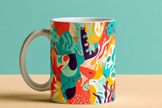 coffee mug design, custom mug design