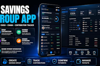 build savings group app ajo esusu chama finance cooperative contribution tracker