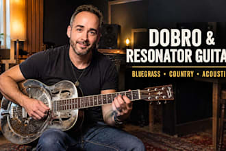 record dobro guitar for your bluegrass or country song