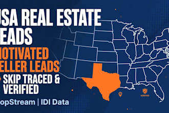 generate USA motivated seller leads