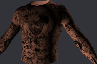 create custom full body tattoo for fivem