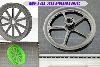 expert do metal 3d printing in titanium, aluminum and steel, rapid prototyping