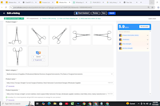 upload and optimize products on alibaba