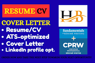 professionally craft and revamp your resume or executive CV in 24 hours