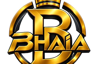 professional monogram logo design