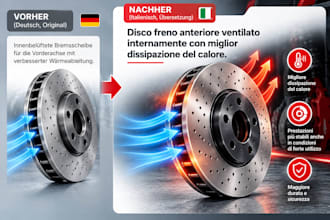 translate auto parts texts german italian
