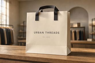create stunning shopping bag packaging for your brand