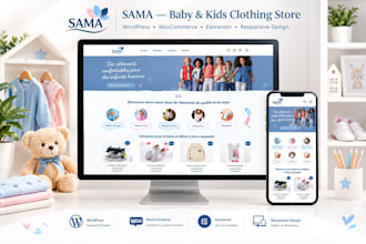 sell a ready to launch woocommerce kids clothing store