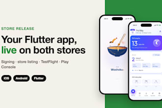 publish your flutter app to the app store and google play