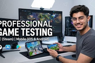 test your game and report bugs