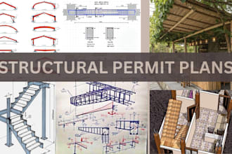 prepare structural calculations and framing plans for city permits