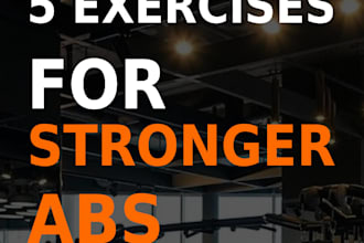 design a modern gym flyer poster or social media post