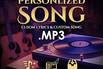 create custom songs for your special moments and loved ones as a gift