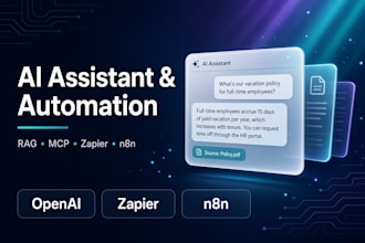 be your python ai developer for rag, mcp, and automation