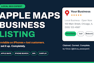 set up your apple maps business listing on apple business connect