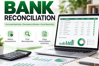 reconcile bank statements and accounting records accurately