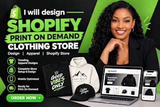 design apparel shopify store design shopify print on demand clothing store
