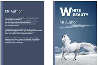 design an aesthetic book cover