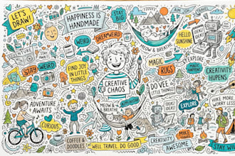 draw doodle illustrations for your project