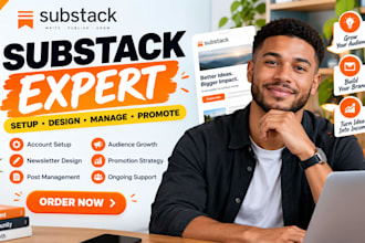 do substack setup substack newsletter substack promotion email marketing posting