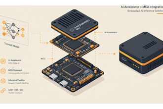integrate ai accelerator npu with mcu firmware for embedded ai inference