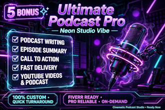 create powerful podcast scripts fast