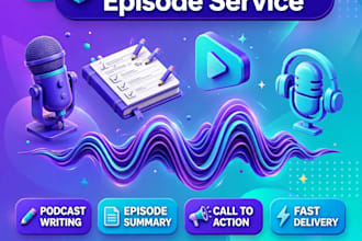write your podcast content