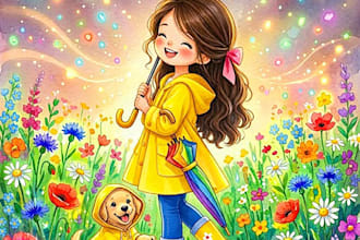 children book illustration and children book illustration