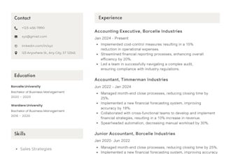 create a professional ats friendly resume for any field