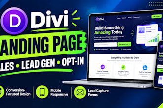 divi landing page, divi sales page, divi lead generation page, divi opt in page